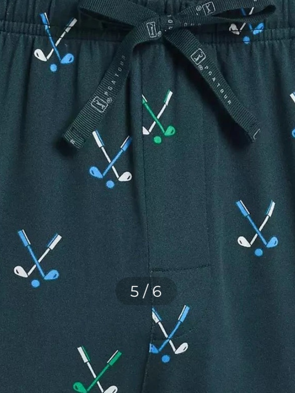 PGA Tour Men's Soft touch Pajama Set / Size Large - Picture 4 of 13
